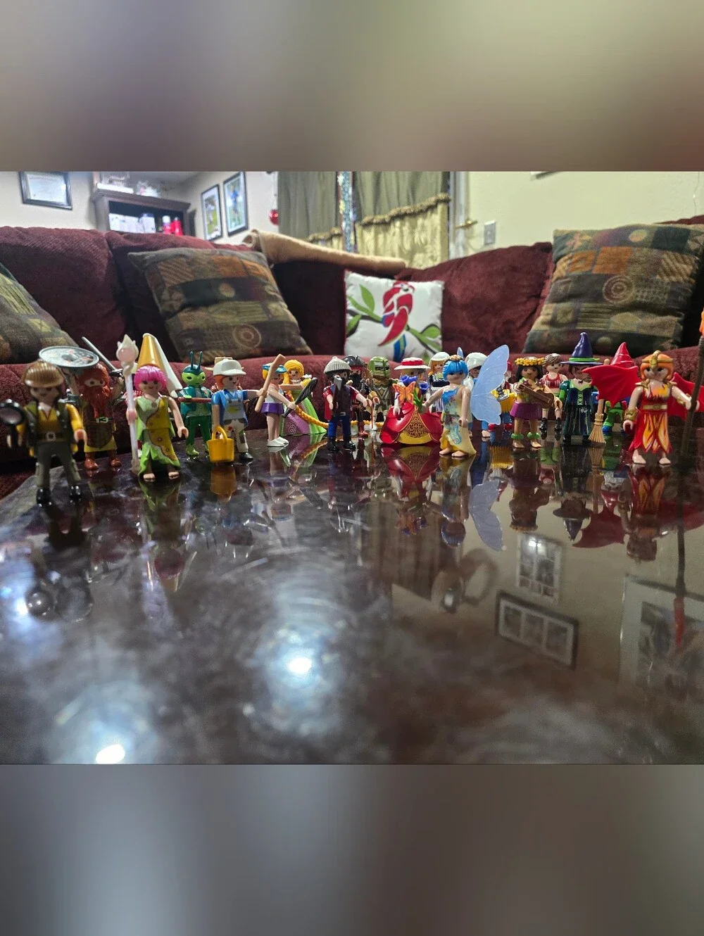Playmobil Assorted Mini Figure Lot - Multicolor 22 Pieces